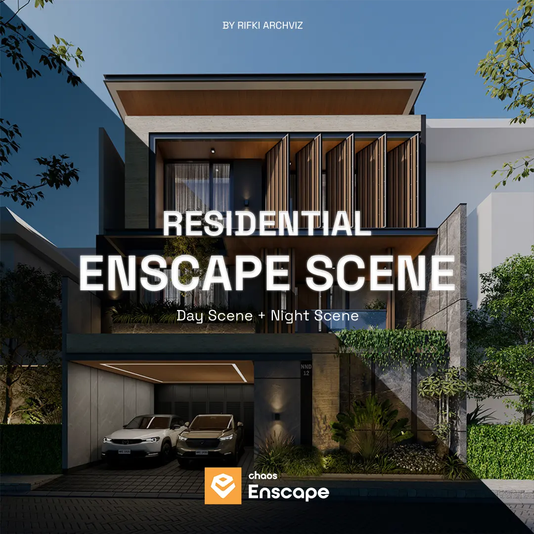 residential enscape scene