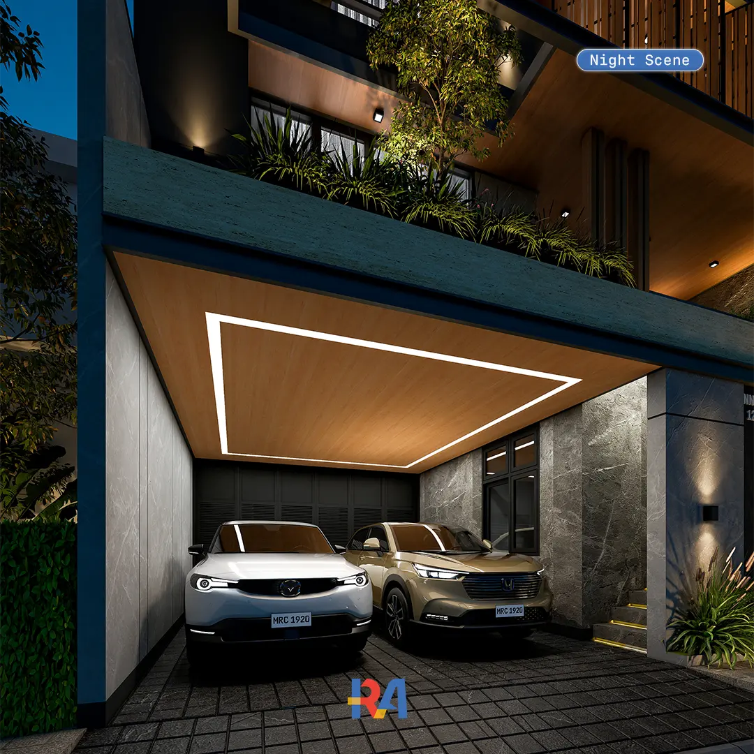 Residential Enscape Scene_Night_6